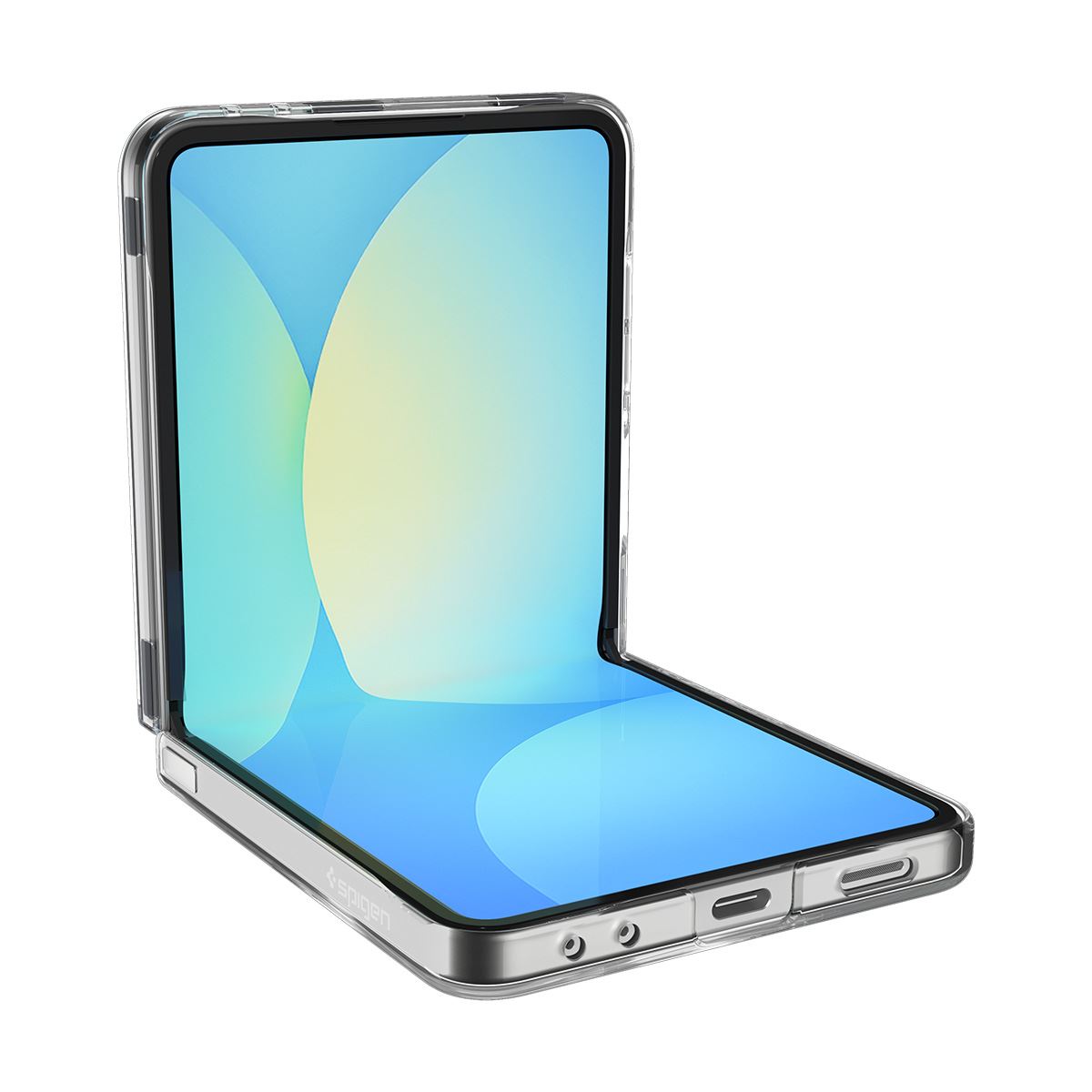 Spigen Air Skin MagSafe, clear white - Samsung Galaxy Z Flip7 (11)