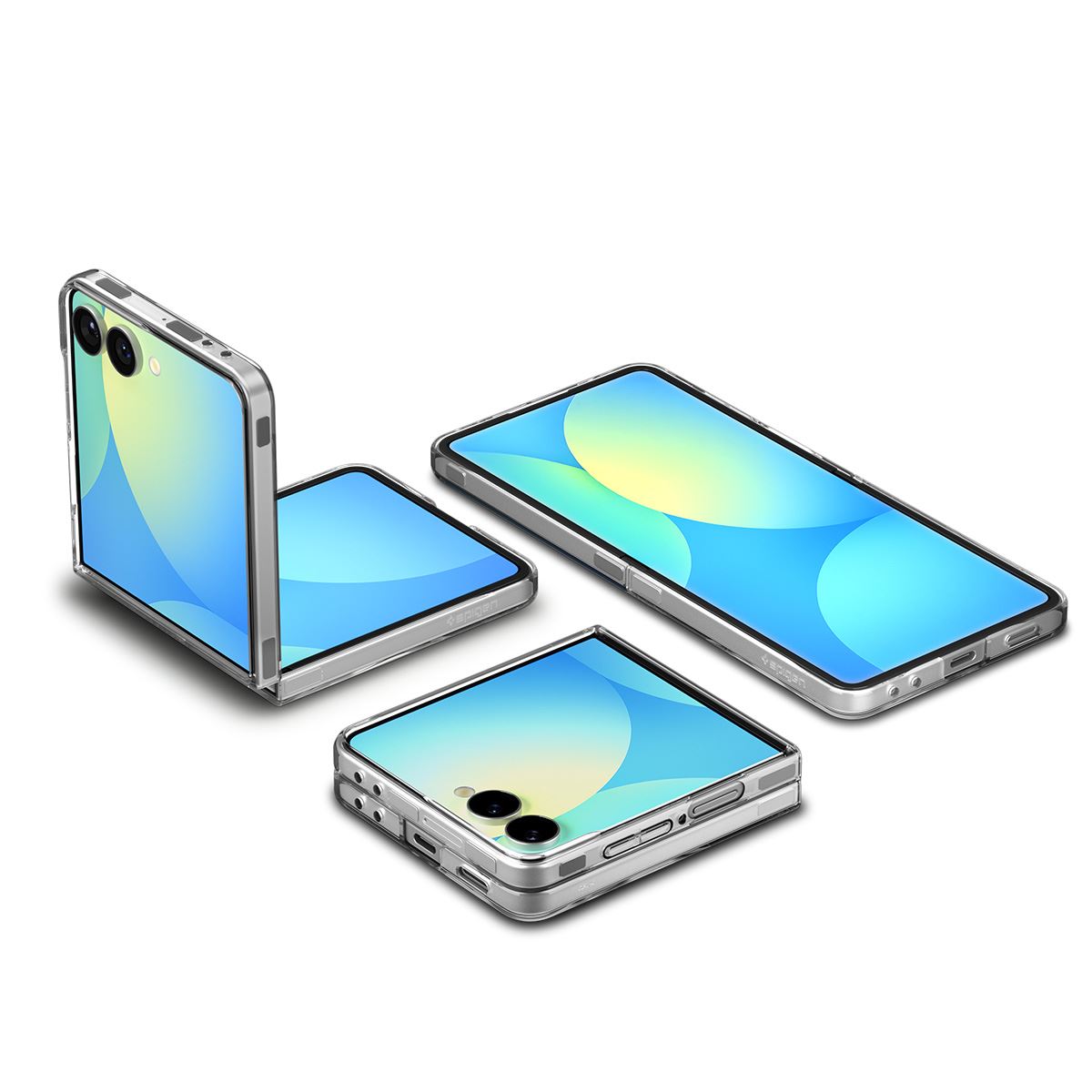 Spigen Air Skin MagSafe, clear white - Samsung Galaxy Z Flip7 (14)