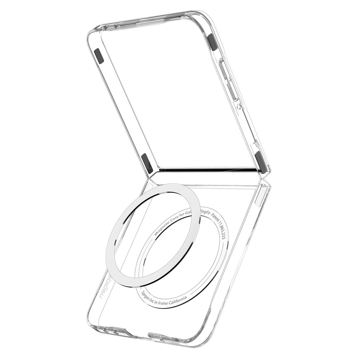 Spigen Air Skin MagSafe, clear white - Samsung Galaxy Z Flip7 (19)