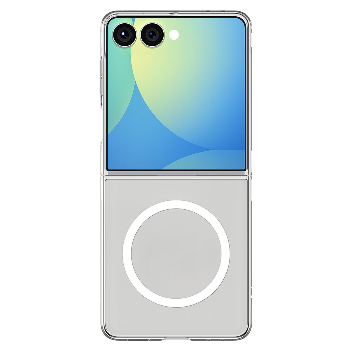 Spigen Air Skin MagSafe, clear white - Samsung Galaxy Z Flip7 (2)