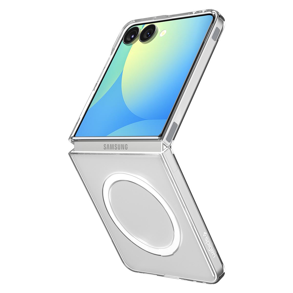 Spigen Air Skin MagSafe, clear white - Samsung Galaxy Z Flip7 (23)
