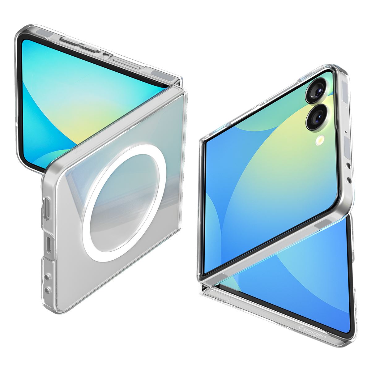 Spigen Air Skin MagSafe, clear white - Samsung Galaxy Z Flip7 (24)