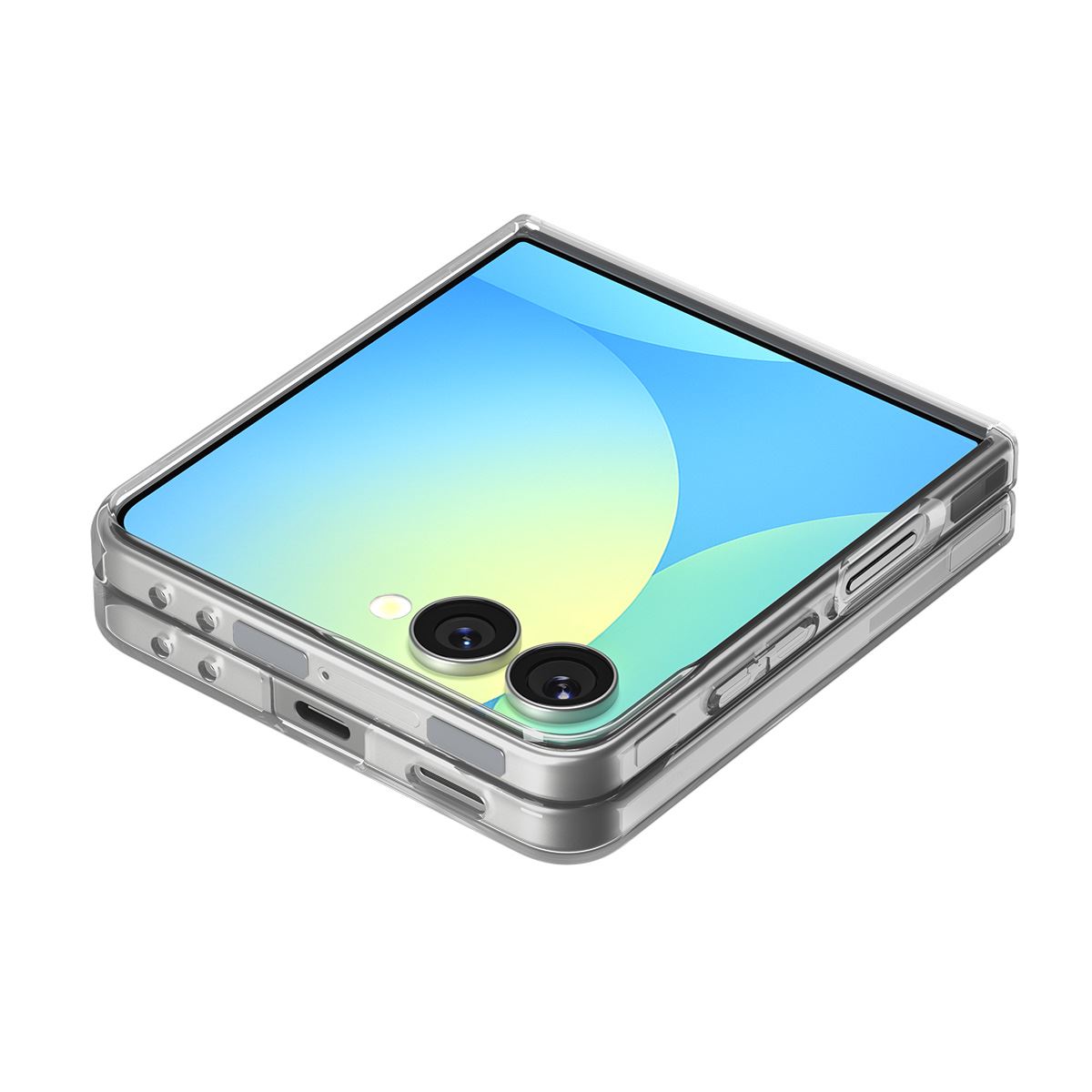 Spigen Air Skin MagSafe, clear white - Samsung Galaxy Z Flip7 (9)