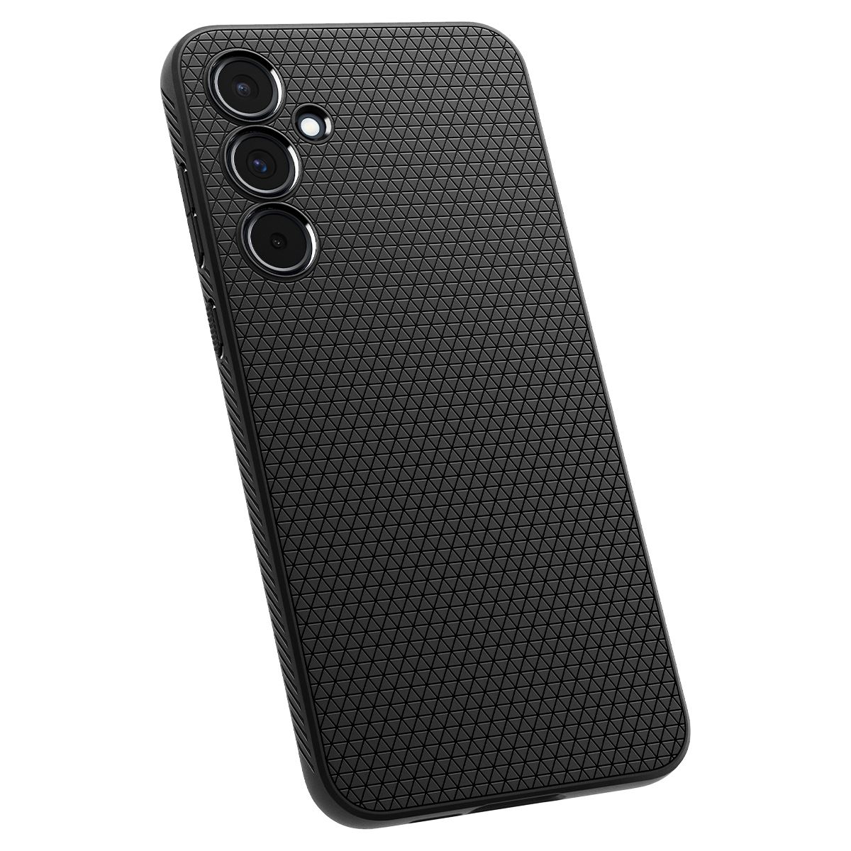 Spigen Liquid Air, matte black - Samsung Galaxy A55 (9)