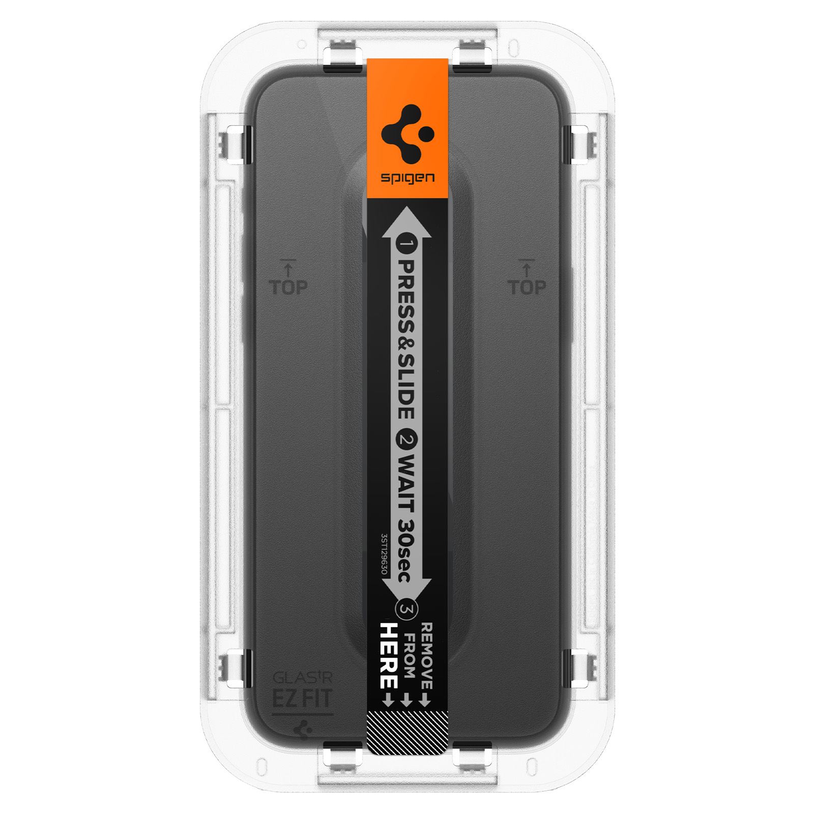 Spigen Glass tR EZ Fit 2 Pack, FC Black - iPhone 15 Pro (5)