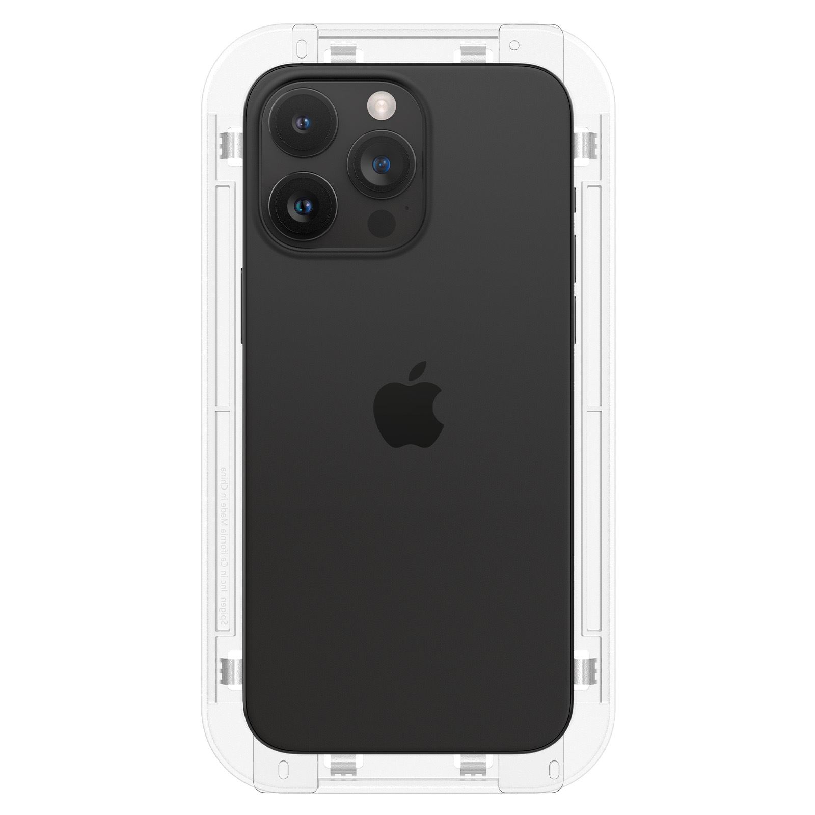 Spigen Glass tR EZ Fit 2 Pack, FC Black - iPhone 15 Pro (7)