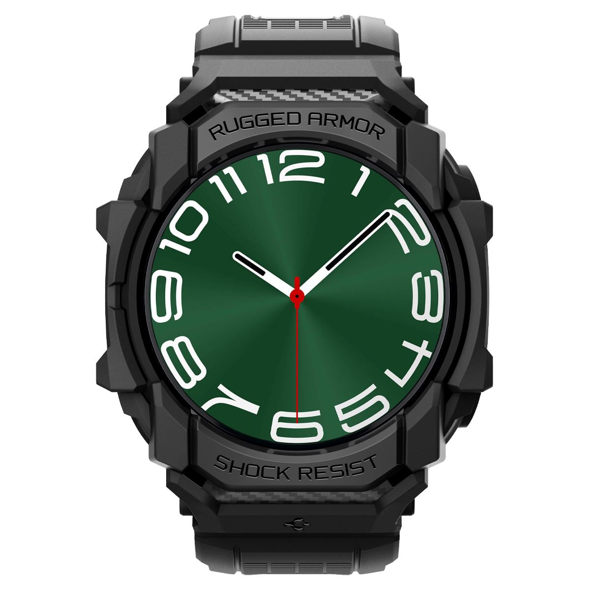 Spigen Rugged Armor Pro, matte black - Samsung Galaxy Watch Ultra (2)