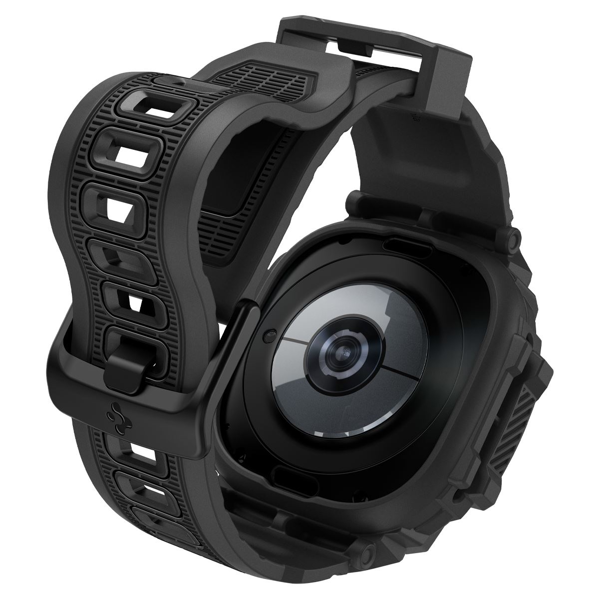 Spigen Rugged Armor Pro, matte black - Samsung Galaxy Watch Ultra (3)