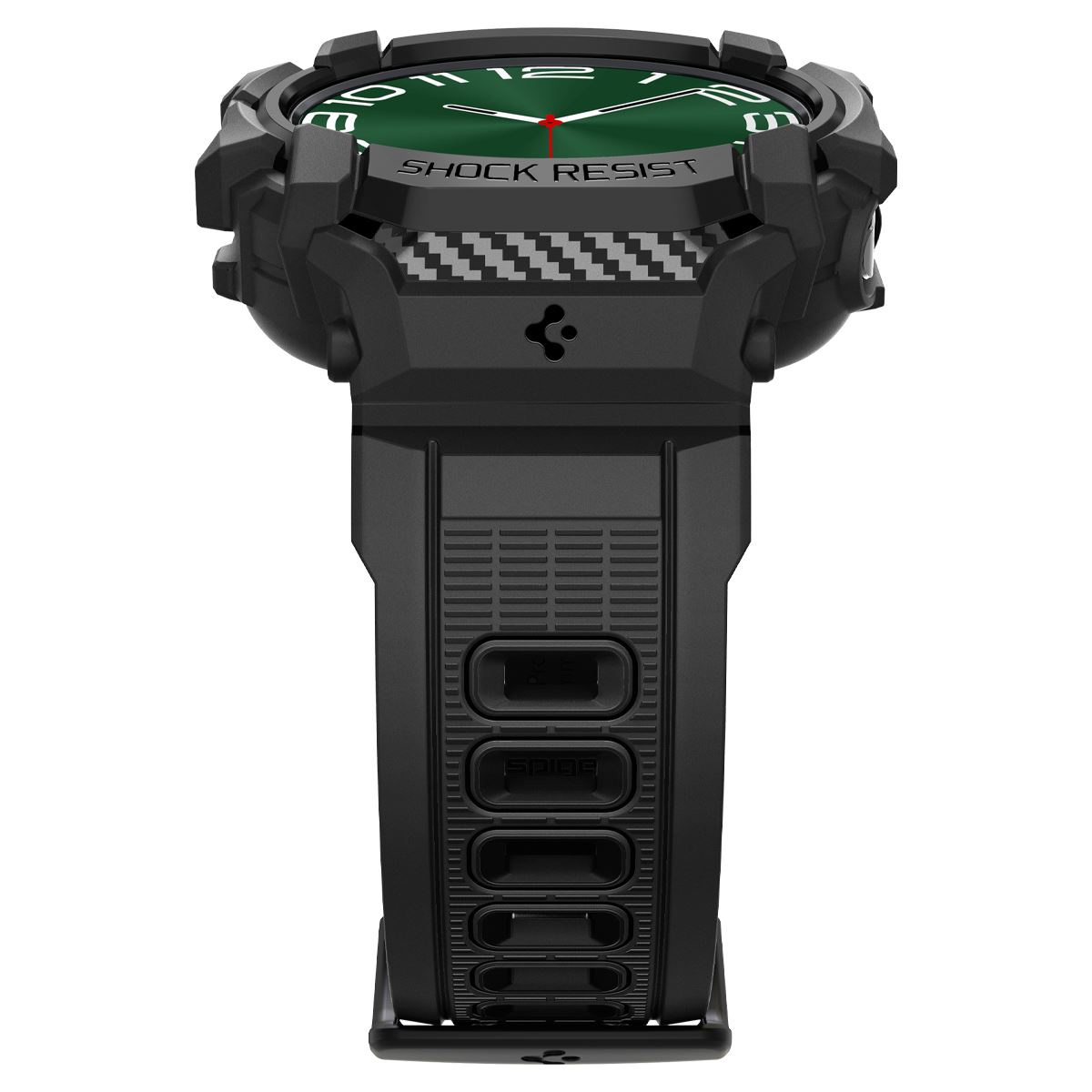 Spigen Rugged Armor Pro, matte black - Samsung Galaxy Watch Ultra (7)