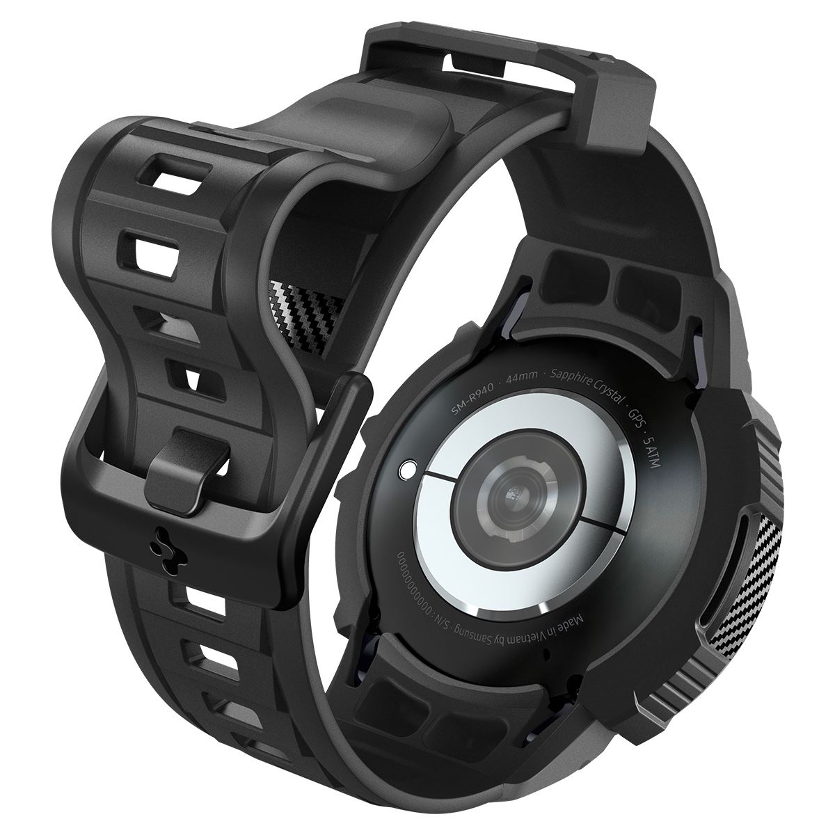 Spigen Rugged Armor Pro, black - Samsung Galaxy Watch6 44mm (15)