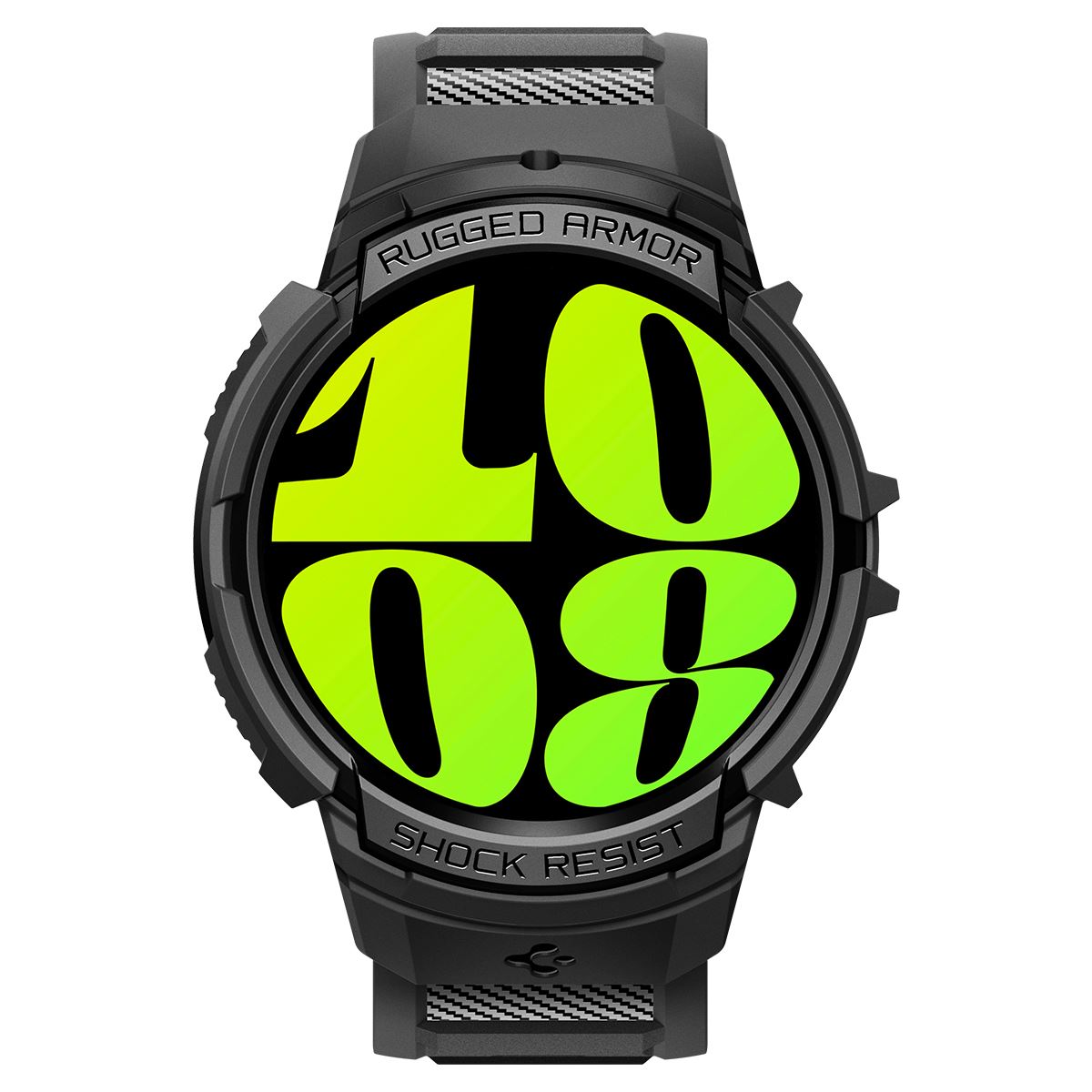 Spigen Rugged Armor Pro, black - Samsung Galaxy Watch6 44mm (2)