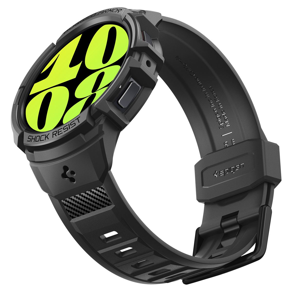 Spigen Rugged Armor Pro, black - Samsung Galaxy Watch6 44mm (4)
