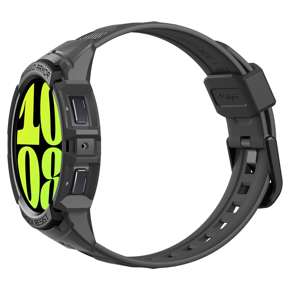 Spigen Rugged Armor Pro, black - Samsung Galaxy Watch6 44mm (5)