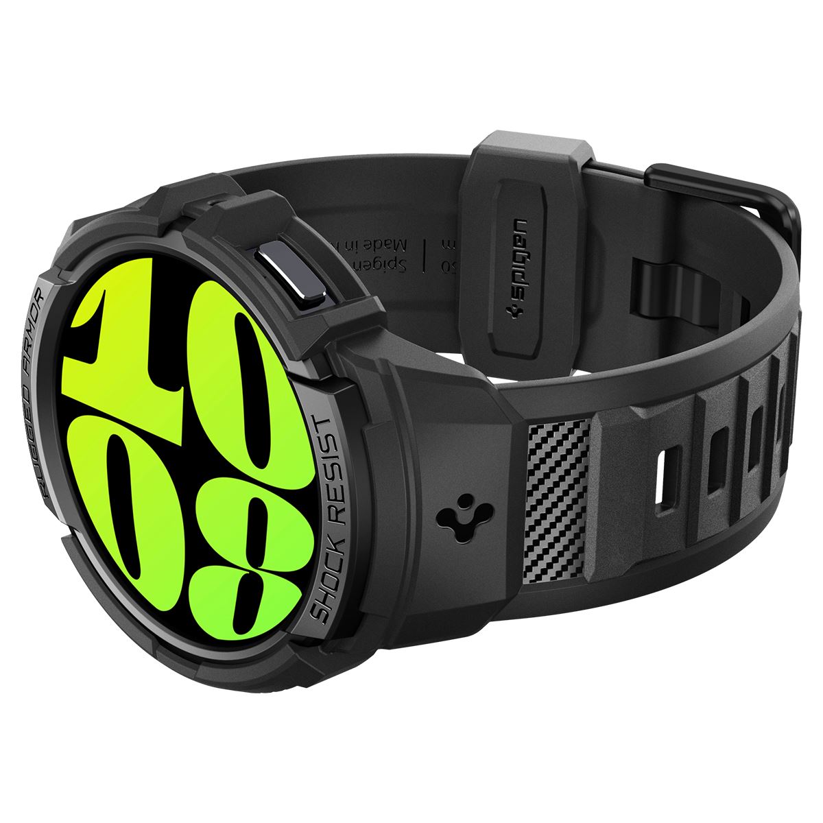 Spigen Rugged Armor Pro, black - Samsung Galaxy Watch6 44mm (7)