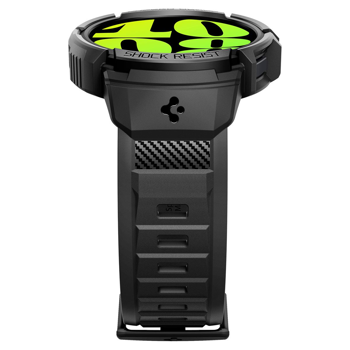 Spigen Rugged Armor Pro, black - Samsung Galaxy Watch6 44mm (8)