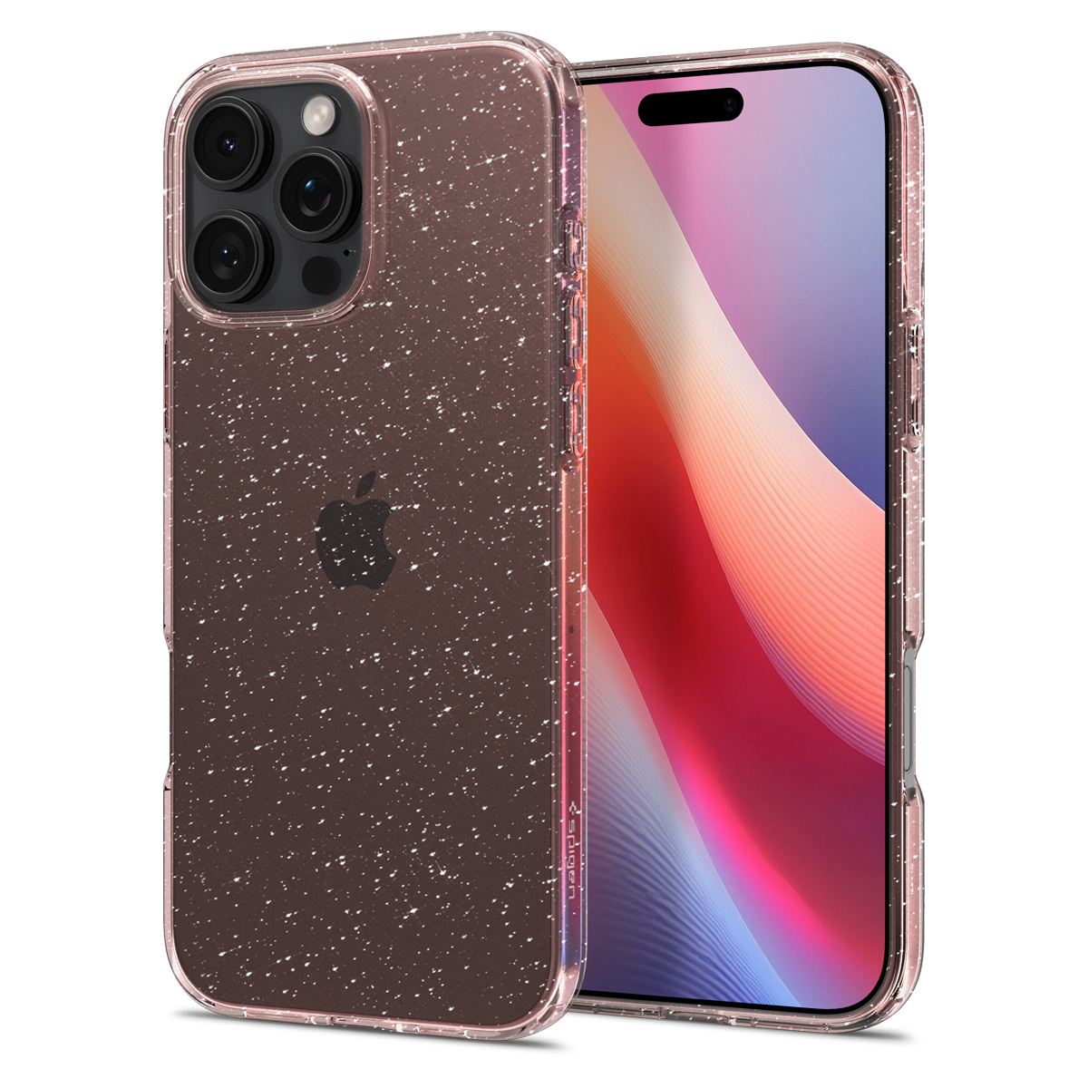 Spigen Liquid Crystal Glitter, Rose Quartz - iPhone 16 Pro