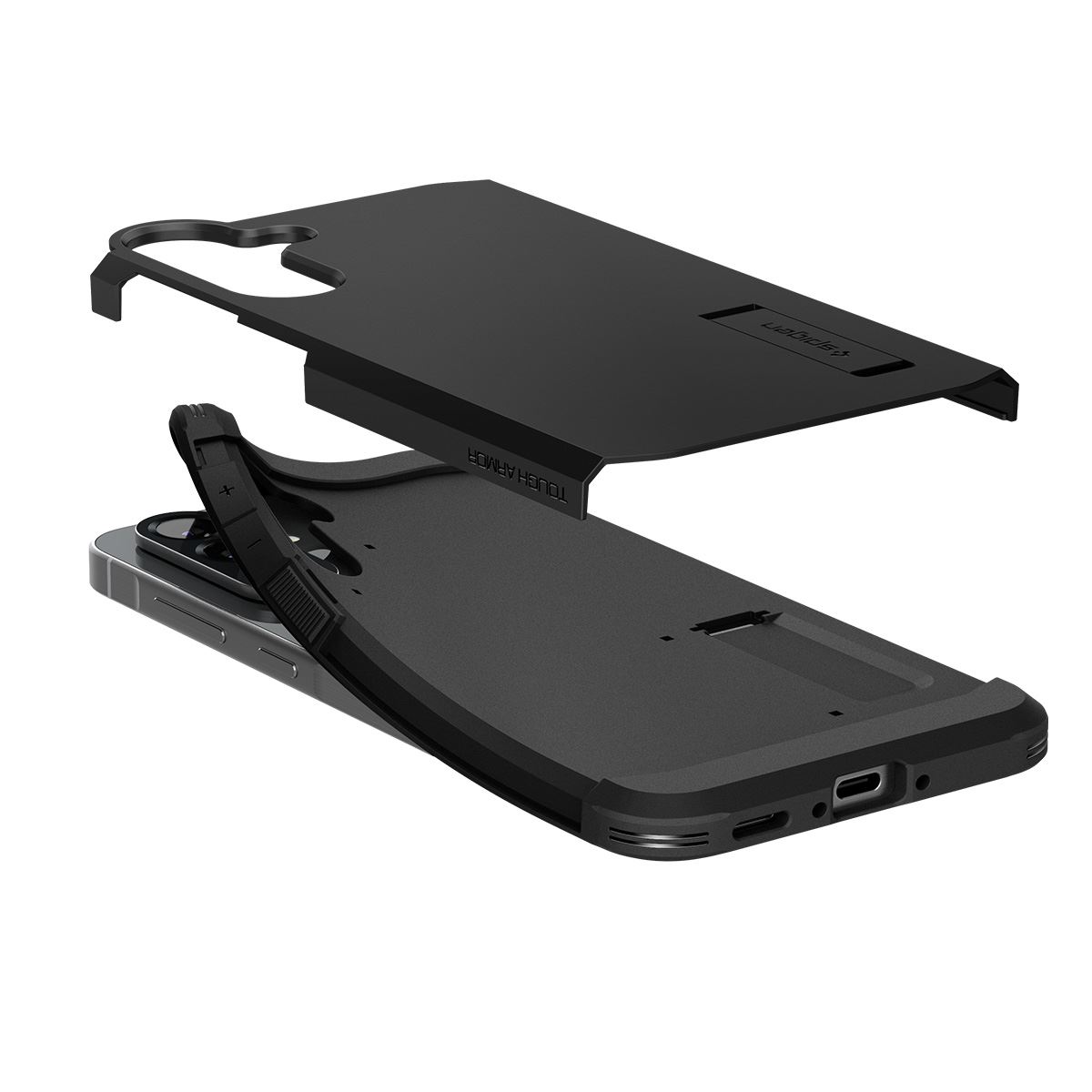 Spigen Tough Armor, black - Samsung Galaxy A56 5G (11)
