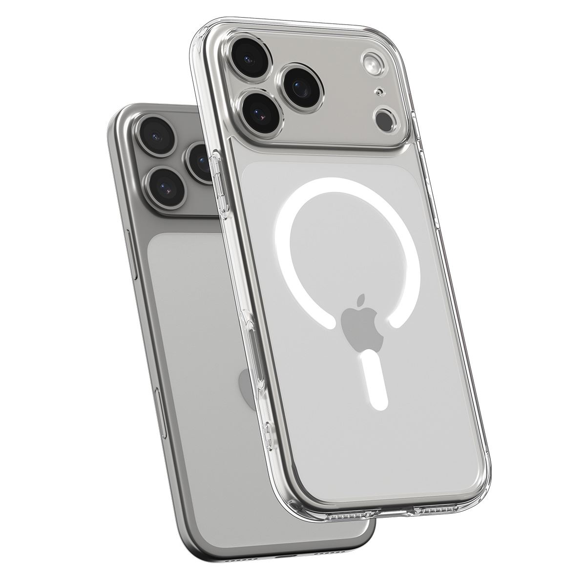 Spigen Ultra Hybrid MagSafe, clear white - iPhone 17 Pro Max (5)