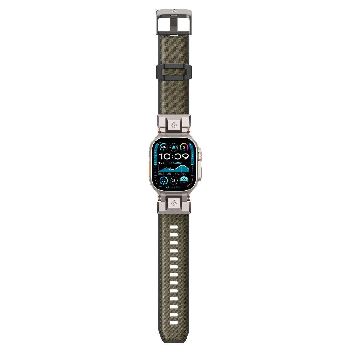 Spigen DuraPro Armor, military green - Apple Watch 49mm/46mm/45mm/44mm  (3)