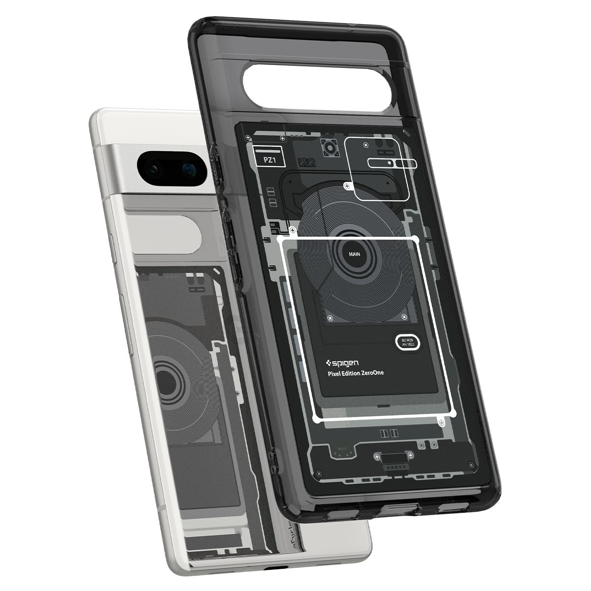 Spigen Ultra Hybrid, zero one - Google Pixel 7a (6)