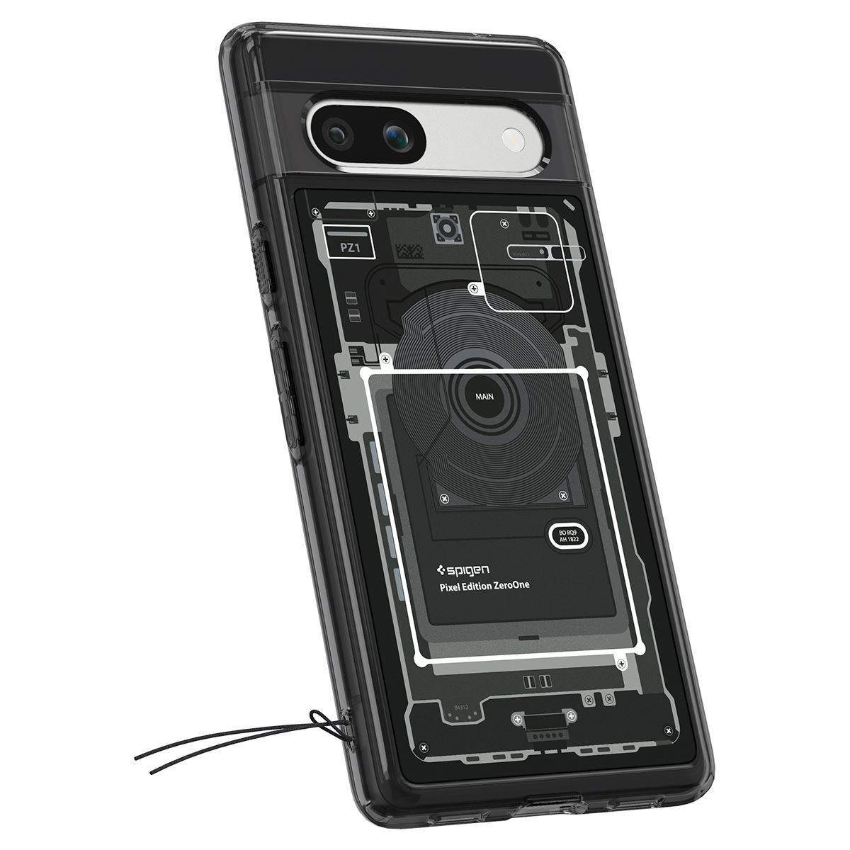 Spigen Ultra Hybrid, zero one - Google Pixel 7a (7)