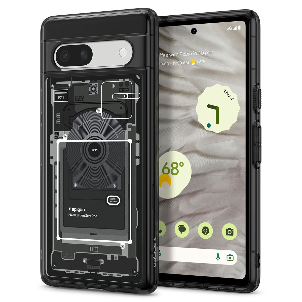 Spigen Ultra Hybrid, zero one - Google Pixel 7a