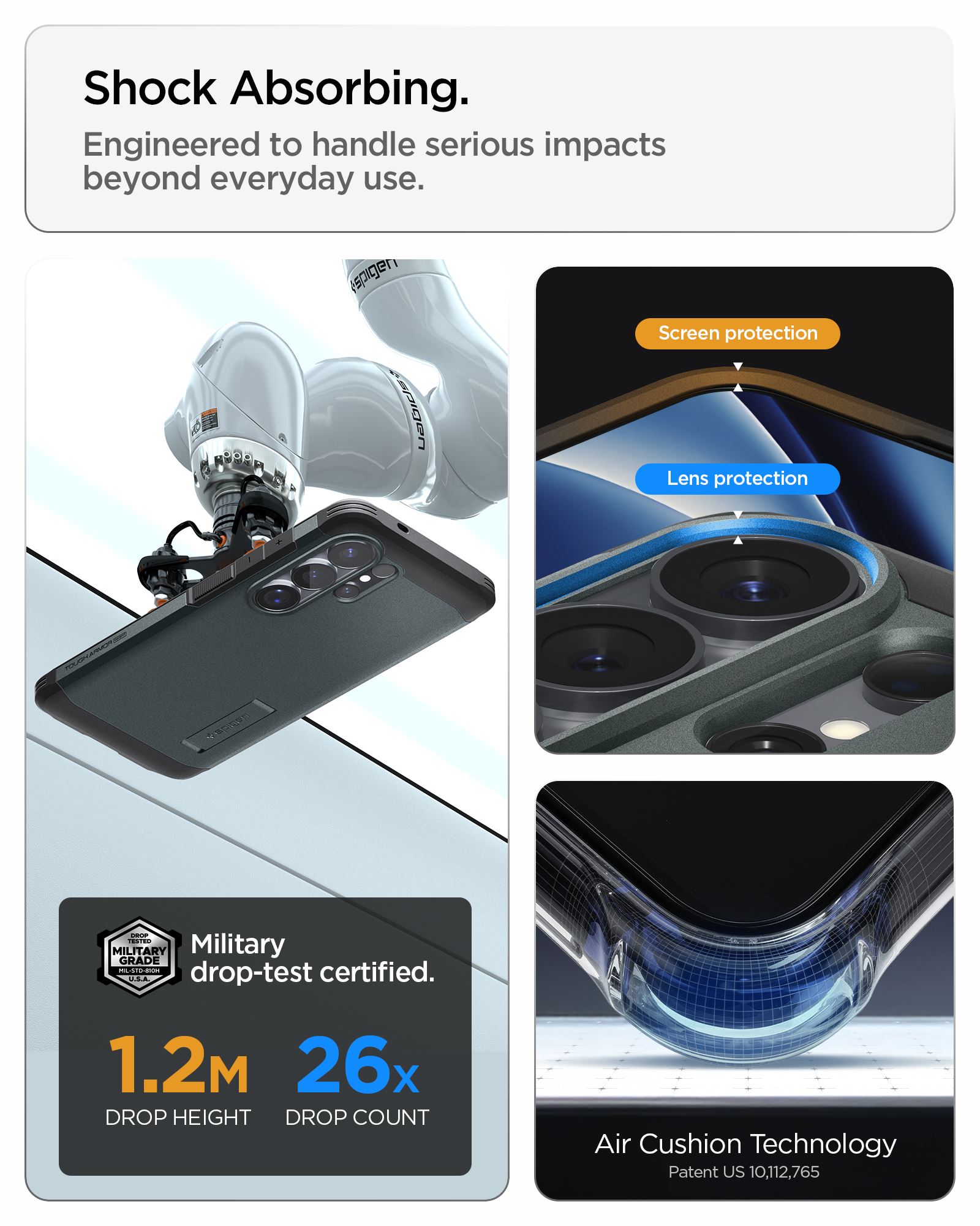 Spigen Tough Armor MagSafe, abyss green - Samsung Galaxy S26 Ultra (13)