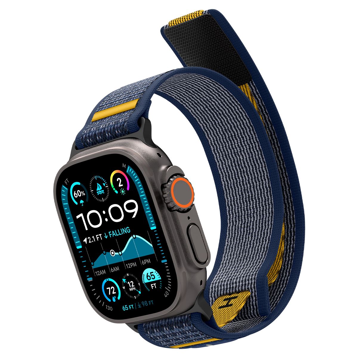 Spigen Athlex Air Active Band, navy - Apple Watch 49mm/46mm/45mm/44mm (11)