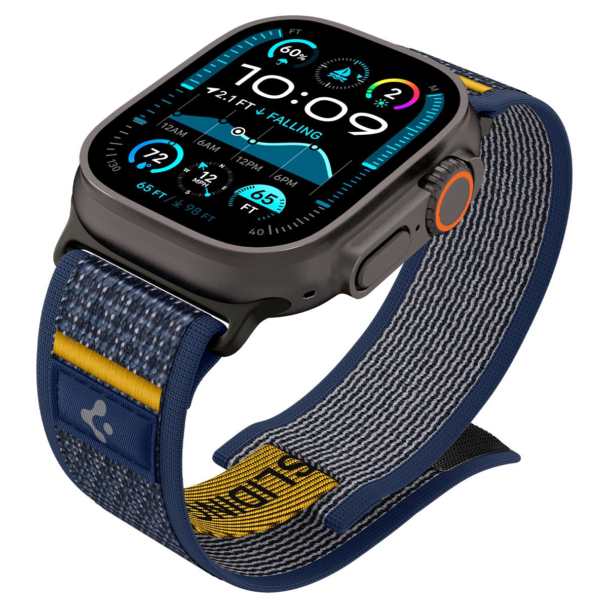 Spigen Athlex Air Active Band, navy - Apple Watch 49mm/46mm/45mm/44mm (9)