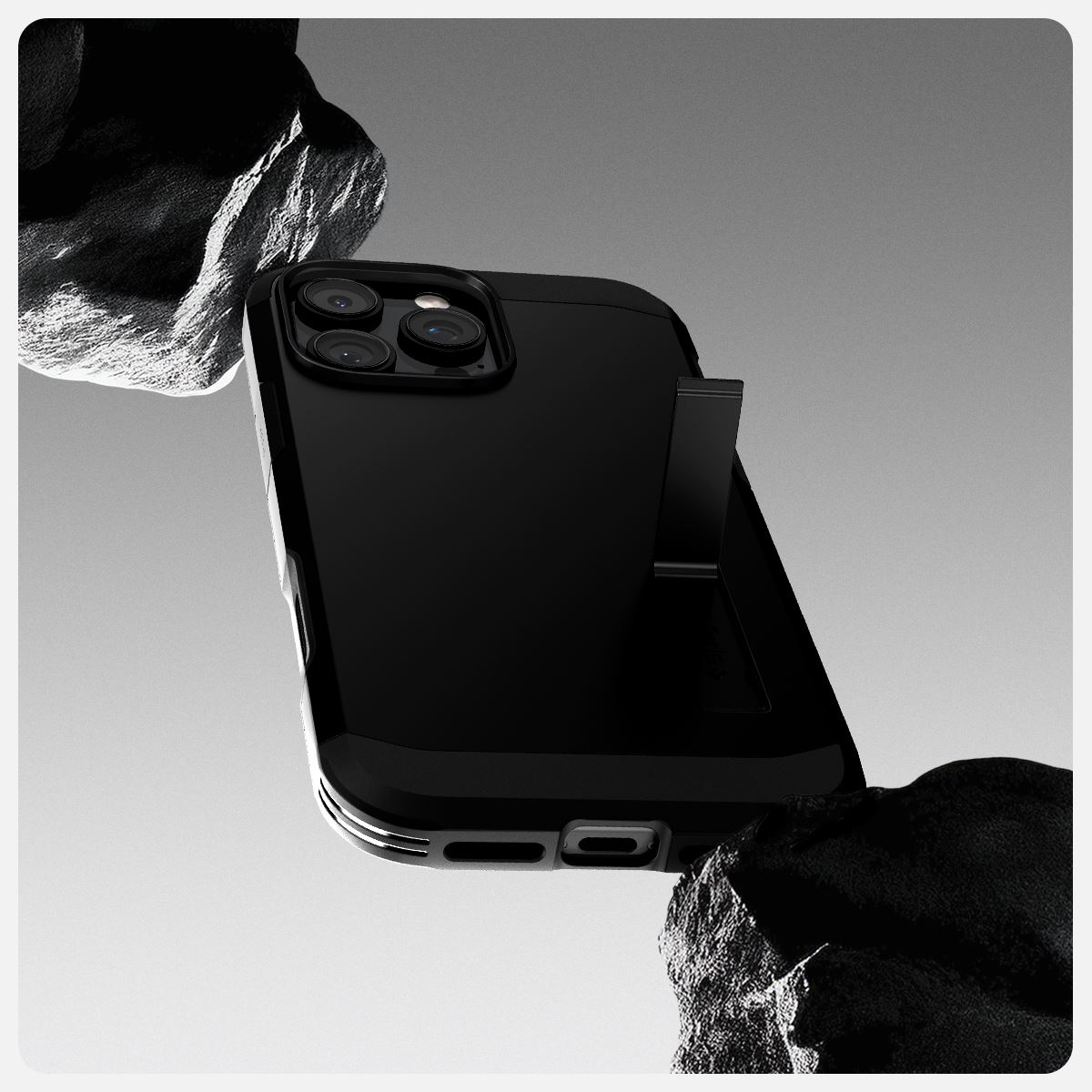 Spigen Tough Armor T MagSafe, black - iPhone 16 Pro (12)