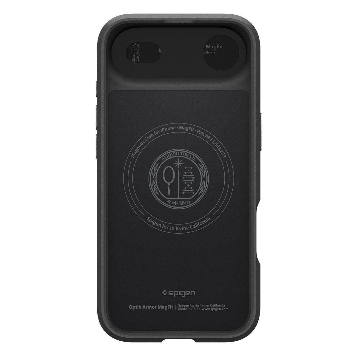 Spigen Optik Armor MagSafe, black - iPhone Air (3)