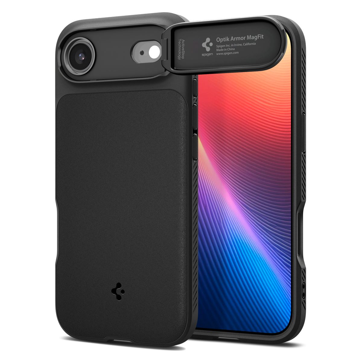 Spigen Optik Armor MagSafe, black - iPhone Air