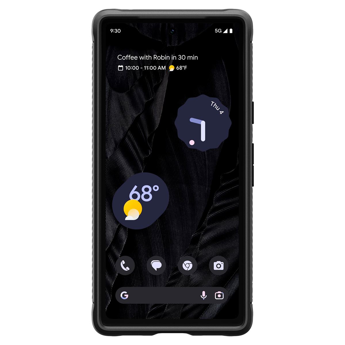 Spigen Rugged Armor, black - Google Pixel 7a (3)