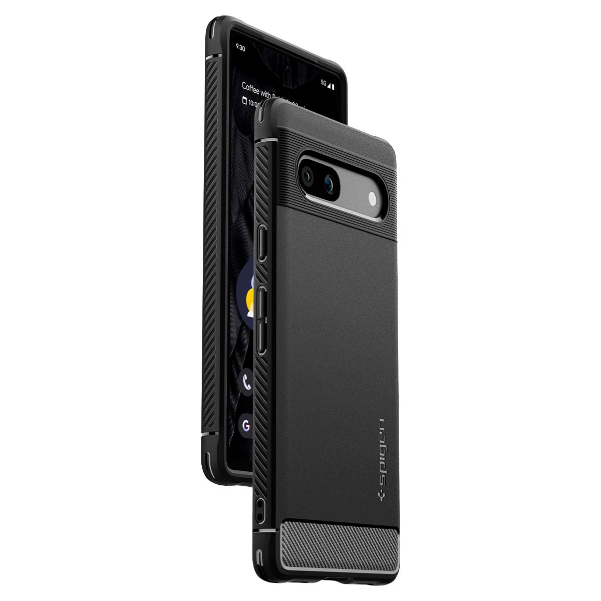 Spigen Rugged Armor, black - Google Pixel 7a (9)