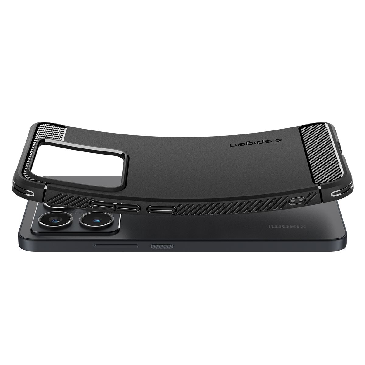 Spigen Rugged Armor, matte black - Xiaomi 14T (10)