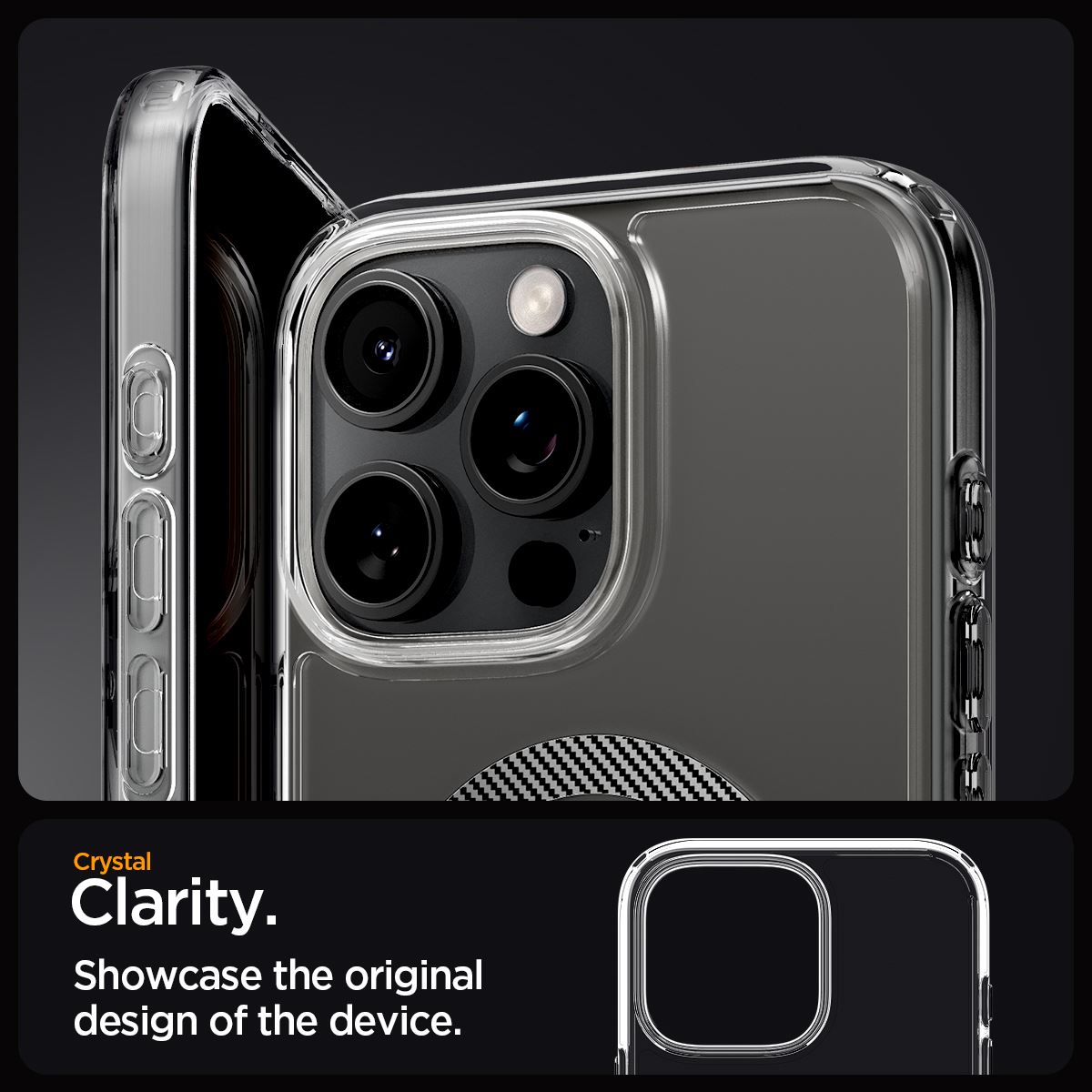 Spigen Ultra Hybrid MagSafe, carbon fiber - iPhone 16 Pro Max (10)