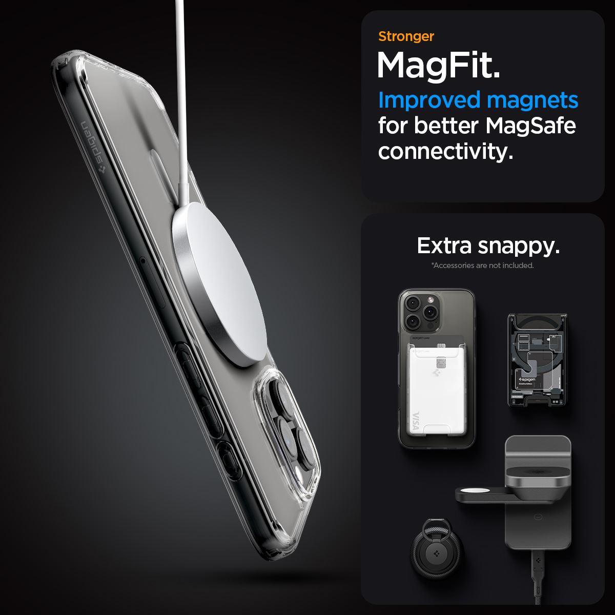 Spigen Ultra Hybrid MagSafe, carbon fiber - iPhone 16 Pro Max (11)