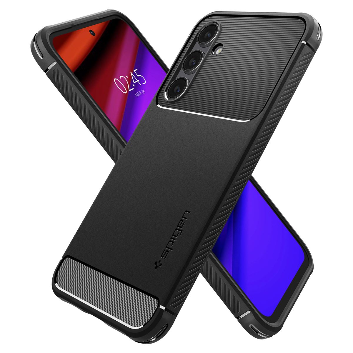 Spigen Rugged Armor, black - Samsung Galaxy S23 FE (7)