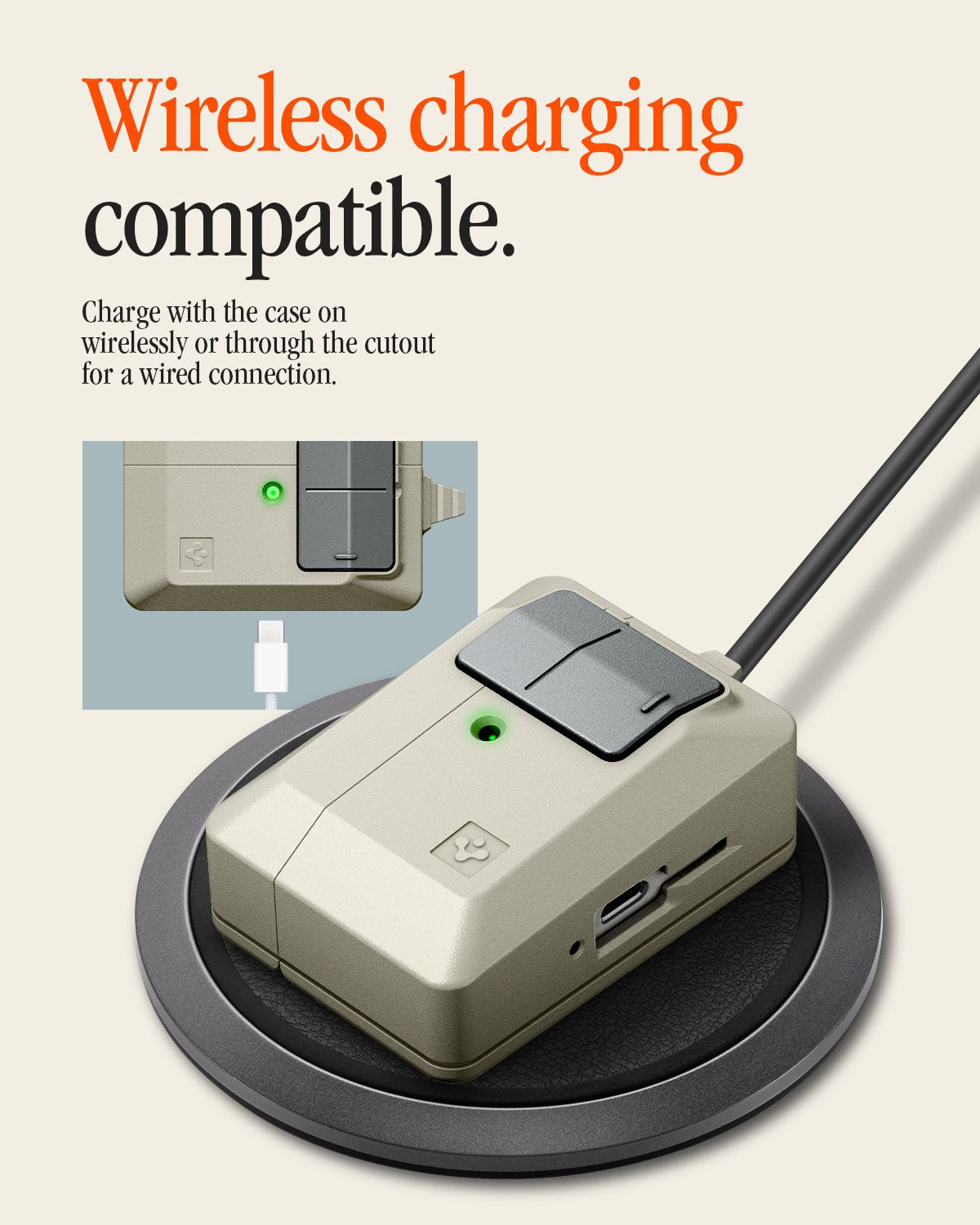 Spigen Classic LS, stone - AirPods Pro 3 (19)