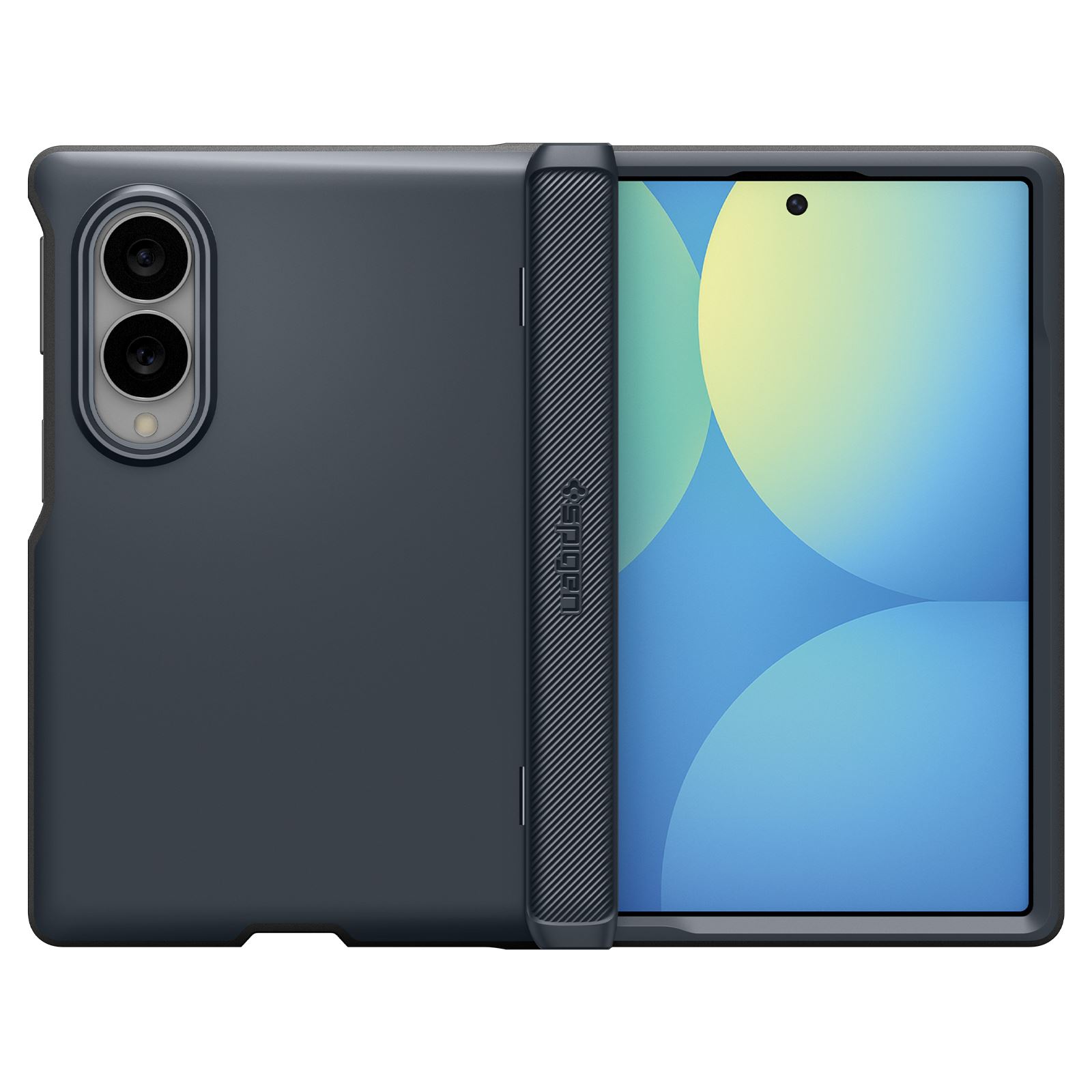 Spigen Slim Armor Pro MagSafe, metal slate - Samsung Galaxy Z Fold8 (4)