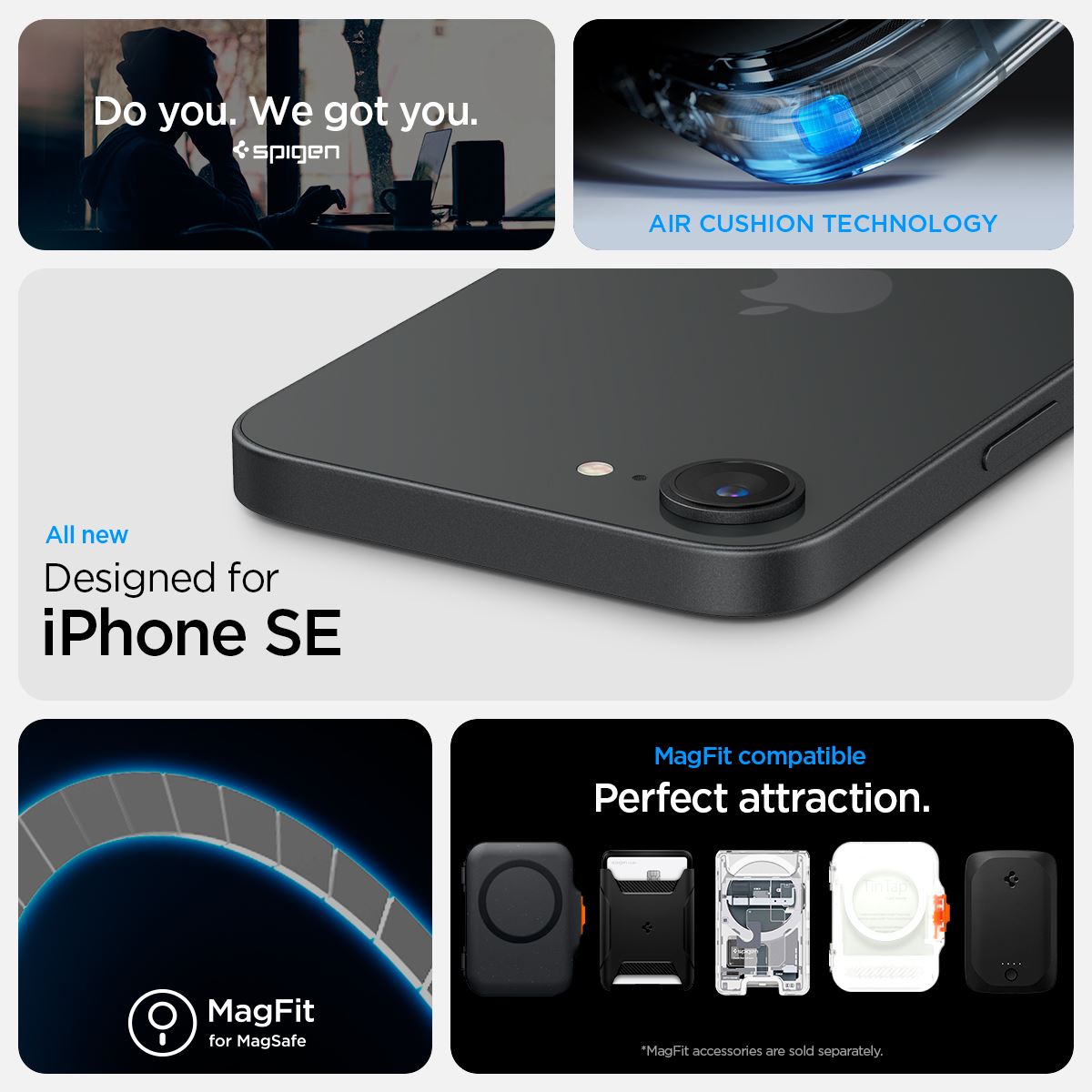 Spigen Ultra Hybrid S MagSafe, clear white - iPhone 16e (13)