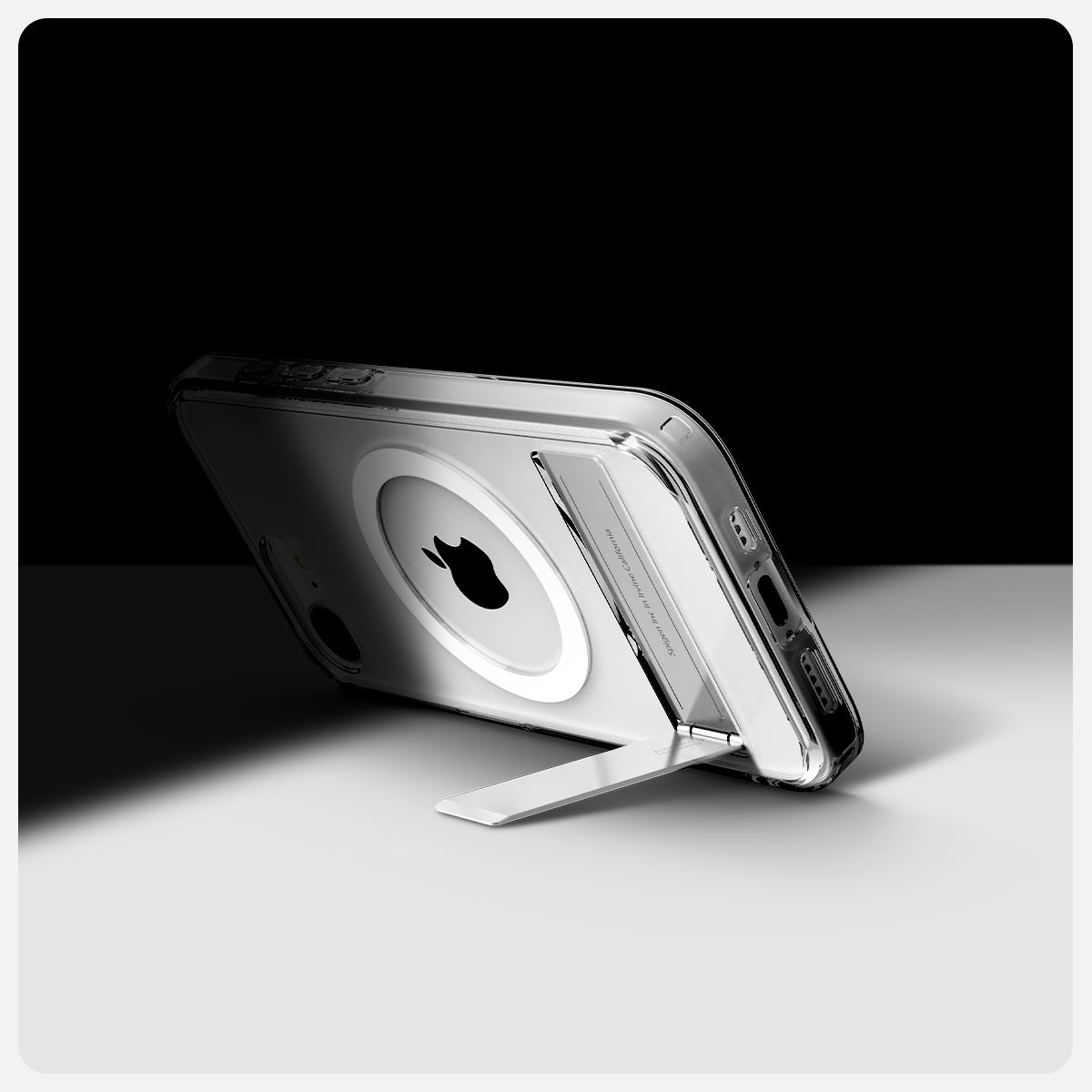 Spigen Ultra Hybrid S MagSafe, clear white - iPhone 16e (15)
