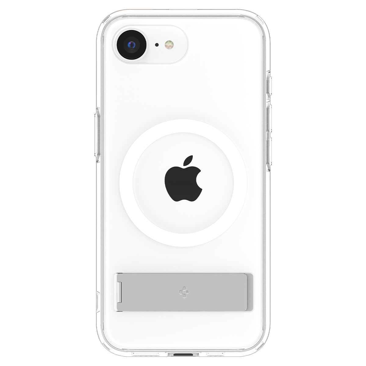 Spigen Ultra Hybrid S MagSafe, clear white - iPhone 16e (2)