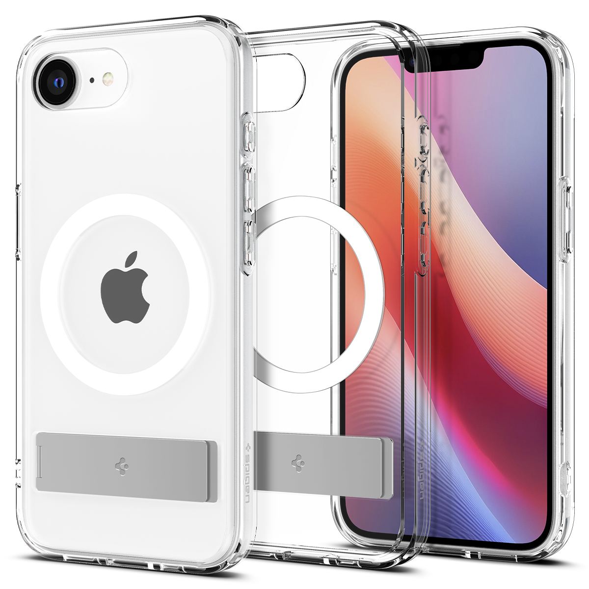 Spigen Ultra Hybrid S MagSafe, clear white - iPhone 16e