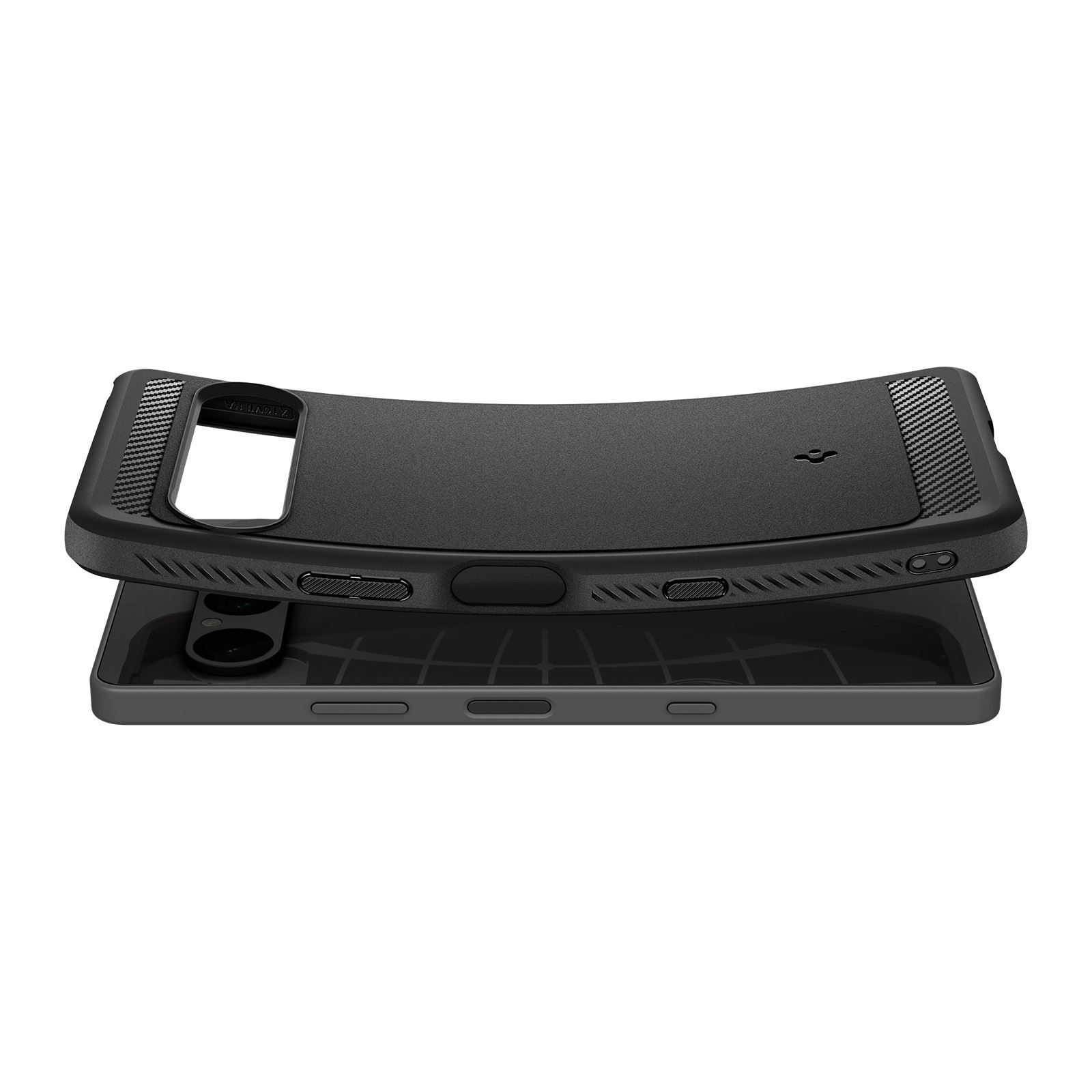 Spigen Rugged Armor, matte black - Sony Xperia 10 VII (10)