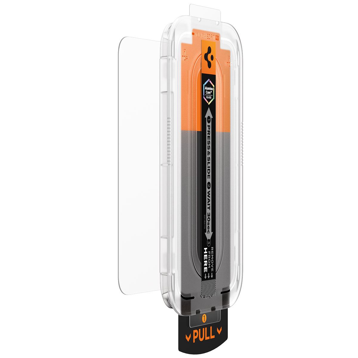 Spigen Glass tR EZ Fit Pro HD 1 Pack, transparency - iPhone 17/16 Pro / 17 (4)