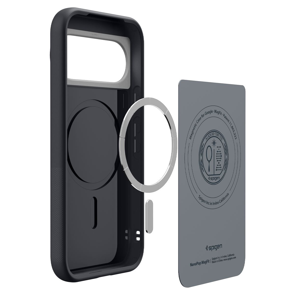 Spigen Nano Pop MagSafe, black sesame - Google Pixel 11 (10)