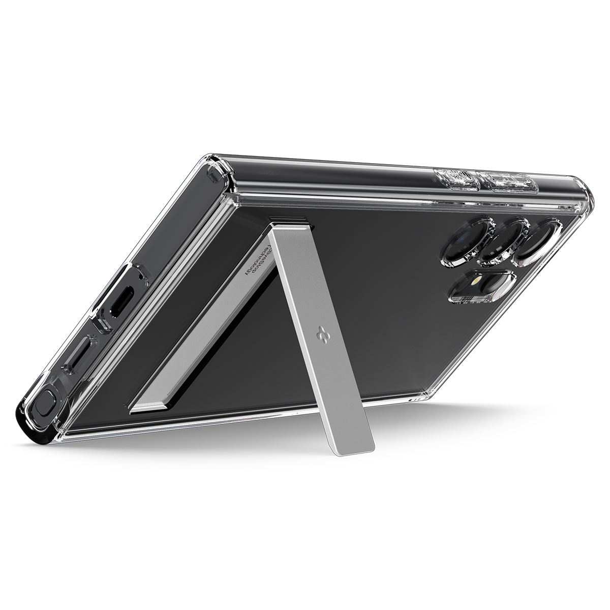 Spigen Ultra Hybrid S, crystal clear - Samsung Galaxy S24 Ultra (13)