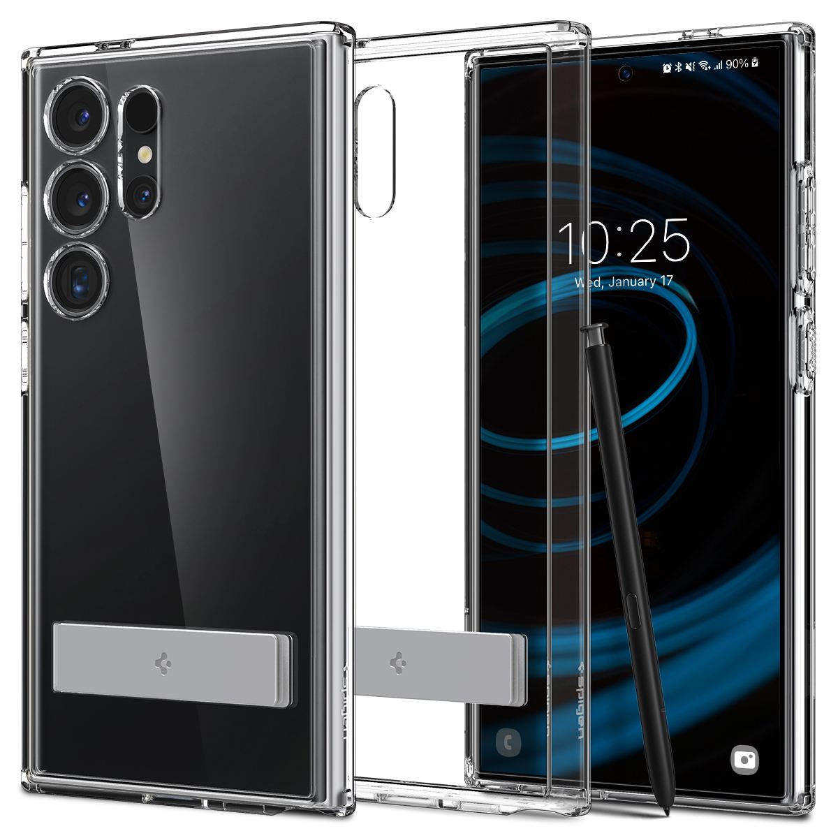 Spigen Ultra Hybrid S, crystal clear - Samsung Galaxy S24 Ultra