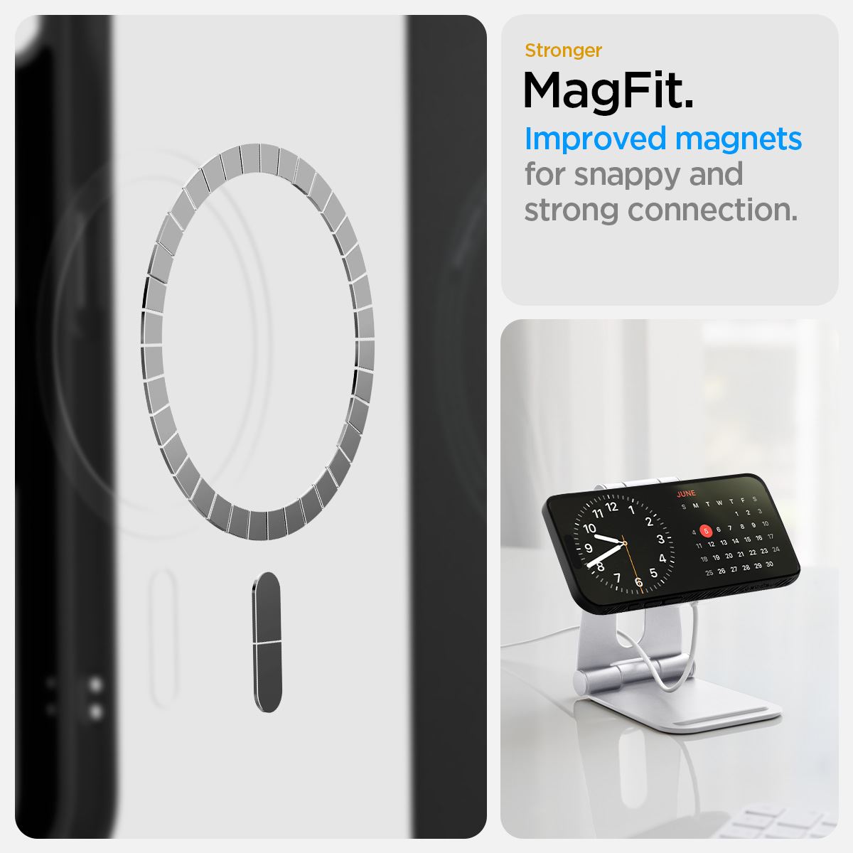 Spigen Liquid Air MagSafe, matte black - iPhone 16e (15)